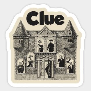 Clue Movie Sticker